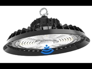 Luce industriale della baia del UFO LED del magazzino DUALRAYS HB4 alta con la calza conveniente Pluggable del sensore di moto