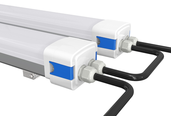 Tri luce d'abitazione di plastica completa D5 della prova del LED con Dali Dimming For Underground Garage