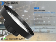 Alloggio di alluminio della luce IP65 della baia del UFO di serie di Dualrays HB3 alto per le alte stanze