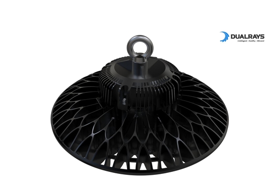 140LPW luce UGR25 della baia del UFO LED di alta efficienza 100W alta 60 gradi 90 gradi un angolo d'apertura da 120 gradi facoltativo