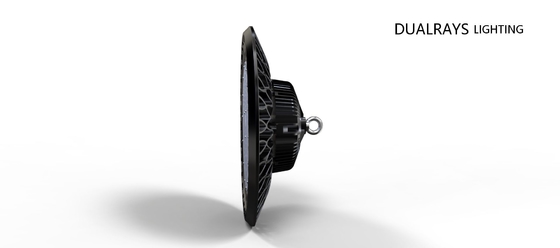 l'alto PC di Bell 140LPW DALI PIR Dimming Meanwell LUXEON della luce della baia del UFO 240W indurisce di vetro