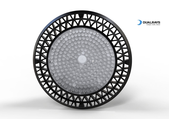 l'alto PC di Bell 140LPW DALI PIR Dimming Meanwell LUXEON della luce della baia del UFO 240W indurisce di vetro