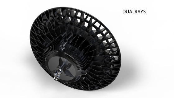 100 watt di alta luce IK10 della baia del UFO LED con l'ASINO TUV dei CB dei CB per il grande magazzino
