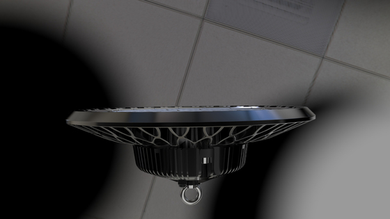 Luce della baia del UFO LED di efficienza 140LPW alta 100 watt 5 anni di garanzia per i depositi