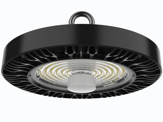 Lampada a LED UFO High Bay HB4H con interruttore DIP per alimentazione e 3CCT, 100W 150LPW con funzione di emergenza opzionale