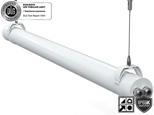 0.6m 20W TB7 LED Tubular Light Antovoltaico Ammonio Per Agricoltura DIP Potenza commutabile e 3CCT
