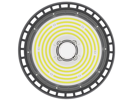 HB2 DIP Potenza commutabile e 3CCT UFO LED High Bay Light 100W 150LPW con funzione di emergenza opzionale