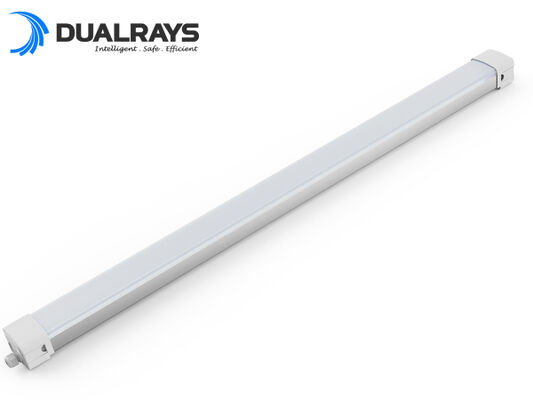 5ft/60W D5 LED Lampada a prova di umidità con potenza commutabile DIP/3CCT e 1-10V, DALI, sensore di movimento,sensore di luce diurna,Zigbee e funzione di emergenza