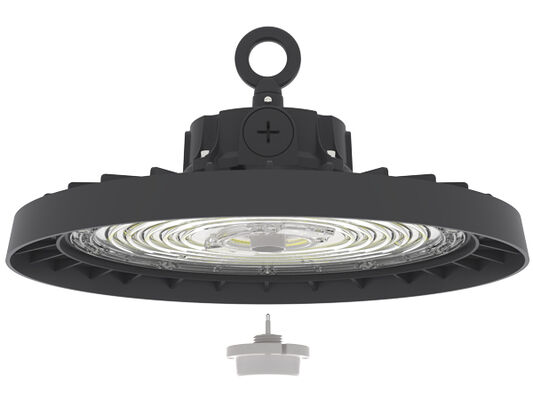 HB3H DIP Potenza commutabile e 3CCT UFO LED High Bay Light 100W 150LPW con 20W/30W @ 3 ore Funzione di emergenza opzionale