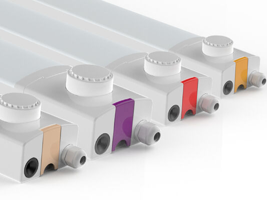 4ft/40W DIP Potenza commutabile e 3CCT 3-Phase Changding D4 Lampada a prova di umidità a LED Adatta per parcheggio, garage e illuminazione