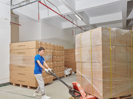 D4 Lampada a prova di umidità a LED con potenza fino a 160 LPW DIP / 3CCT / 3-fase di cambio 1SKU = 12SKU Amichevole per una soluzione ideale per un sacco di applicazioni come parcheggi, fabbriche