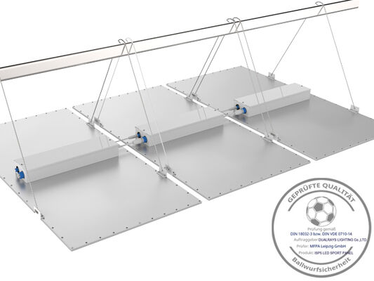 tri prova del vapore della luce della prova di 80W 9600lm LED con il metodo fissante facile