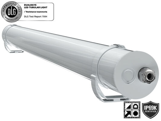 Il vapore della polvere dell'acqua rinforza la tri luce 160LPW 20W 30W 40W 50W PIR Sensor della prova del LED i tubi di T8 che sostituiscono