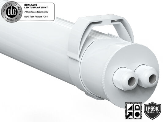 Il vapore della polvere dell'acqua rinforza la tri luce 160LPW 20W 30W 40W 50W PIR Sensor della prova del LED i tubi di T8 che sostituiscono