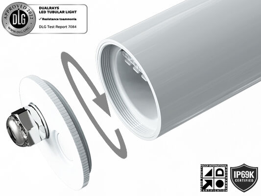 Il vapore della polvere dell'acqua rinforza la tri luce 160LPW 20W 30W 40W 50W PIR Sensor della prova del LED i tubi di T8 che sostituiscono