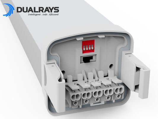 Montaggi della luce della prova del vapore di DUALRAYS D5 LED con il cappuccio protettivo di progettazione del fermaglio rapidamente conveniente aprirsi e richiudere per fissare