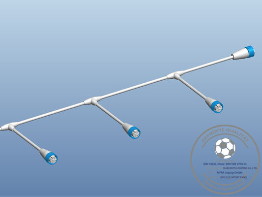 Sport all'aperto della luce di inondazione di serie LED di Dualrays F5 1000W LED che accendono il driver Optional di Meanwell Sosen