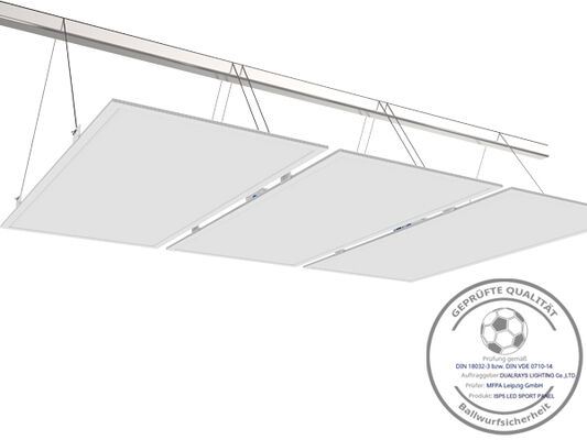 Luce di inondazione di serie 250W LED di Dualrays F5 per sia l'angelo multiplo dell'interno che all'aperto 1-10V del fascio di IP66 IK10 che si attenua