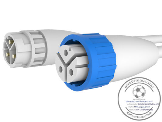 Dualrays 200W LED il decadimento di scarsa visibilità dei proiettori IP66 Waterpoof di campo sportivo