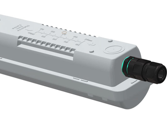 Plafoniera LED D1 stagna 20W - 60W 160LPW per industria alimentare - HACCP