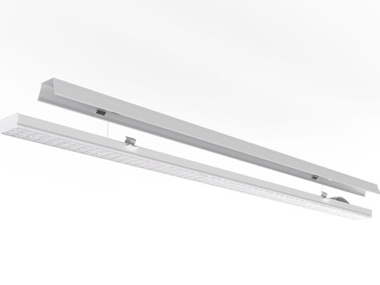 Modulo luminoso retrofit lineare LED universale commutabile tramite DIP da 75 W con clic veloce con 160LPW per sostituzione fluorescente T5/T8 con angolo del fascio di 30°/60°/90°/110°/doppio 25°/25° L/25° R opzionale