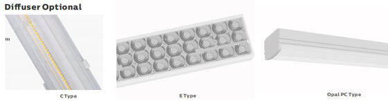 Modulo di illuminazione lineare a LED universale Click-fast da 75W con DIP switch, compatibile con quasi tutti i sistemi di binari trunk installati negli ultimi 25 anni, soluzione di retrofit perfetta per sostituire i vecchi 2 x 36w