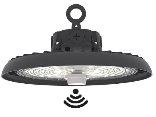 Alimentazione commutabile tramite DIP HB3 e luce Highbay LED UFO 3CCT con altezza di montaggio di 5 - 15 metri