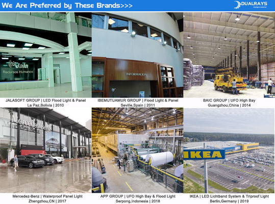 Luce LED ad alto profilo dotata di protezione IP66 del driver di Meanwell e vari controlli di sensori per applicazioni industriali