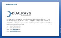 Tri efficienza 0-10V DALI Dimming della luce 4ft 40W 160LPW della prova di DUALRAYS D5 LED