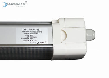 Prolina della luce 160LPW Primeline 120LPW della prova di decadimento LED di scarsa visibilità di serie 60W 4ft di Dualrays D5 tri