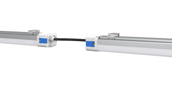 tri sostituzione della luce della prova di 5ft 50W LED del livello completo fluorescente IK10 dell'alloggio del PC 36W