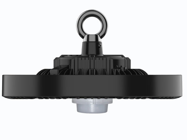 HB4H DIP Potenza commutabile e 3CCT UFO LED High Bay Light 150W 150LPW con riflettore Al a 90 gradi opzionale