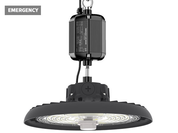 HB3 DIP Potenza commutabile e 3CCT UFO LED High Bay Light 100W 192LPW con sensore pronto (PIR/Motion Sensor)