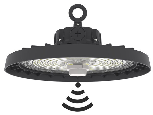 HB3H DIP Potenza commutabile e 3CCT UFO LED High Bay Light 100W 150LPW con 20W/30W @ 3 ore Funzione di emergenza opzionale