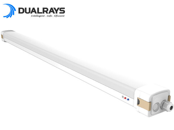 Lampada LED resistente all'umidità 4 piedi 42 W con 3 CCT commutabile e 160 LPW con design del cavo collegabile per connessioni potenti e resistenti