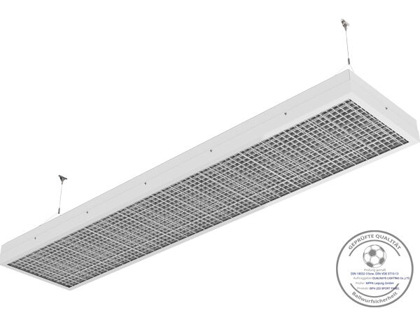 Luce sportiva a LED per interni ISP4 da 150 W 300x1500 mm Progettata per sale da tennis al coperto che offre un'illuminazione gradevole per la vista per supportare le prestazioni sportive e la sicurezza
