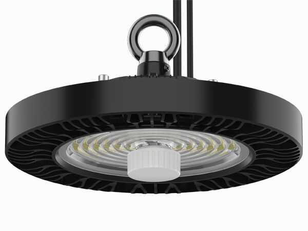 IP65 DUALRAYS LIGHTING HB4H UFO per lampade a LED High Bay 150W e 100W Stock Germania Consegna rapida per capannoni industriali Alluminio modulare