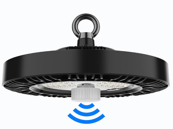 Obiettivo PC 50W 60W 80W 4000K IP65 IK08 7 anni di garanzia Magazzino di fabbrica DUALRAYS LIGHTING HB4H UFO LED High Bay Light