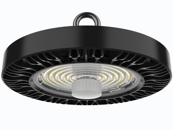 Magazzino 6500K 50W 60W 80W 190LPW Obiettivo PC IP65 IK08 7 anni di garanzia Industriale DUALRAYS LIGHTING HB4H UFO LED High Bay Light