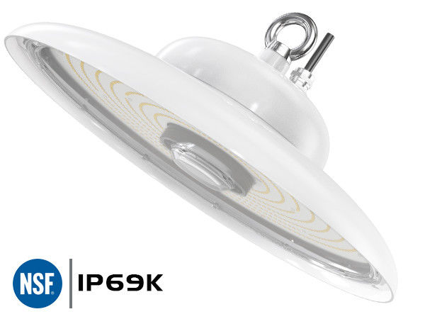 Garanzia IP66 IK10 impermeabile della baia 100W 150W 200W 5years del UFO di economia LED di industria alimentare alta