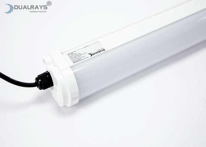 Alloggio di plastica pieno leggero del sensore di a microonde della tri prova industriale 5ft di serie 50W LED di Dualrays D2 per il centro espositivo