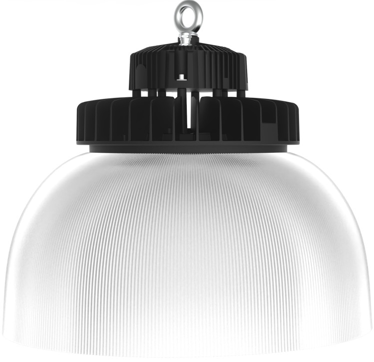 Dualrays copertura bianca di alluminio del PC della lampada della baia del UFO 150W alta LED della pressofusione