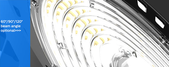 Luce della baia dell'ASINO 200W dei CB del CE della luce della baia del UFO LED di AL della pressofusione l'alta alta con 5 anni di Warraty