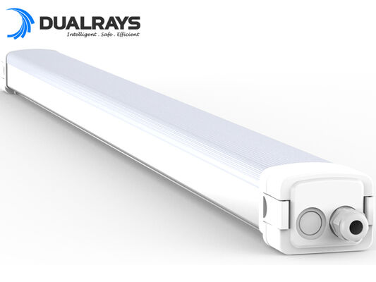 Lampada a prova di umidità a LED con potenza commutabile DIP e CCT per il controllo flessibile dell'illuminazione nei parcheggi e negli ambienti