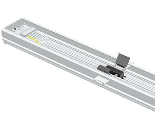 Luce retrofit lineare a LED commutabile tramite DIP da 75 W con clic rapido con 160 LPW per la sostituzione della lampada fluorescente T5/T8 senza alcuna modifica fisica entro 40 secondi