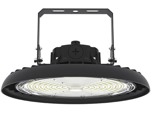 Alimentazione commutabile DIP HB3 e luce Highbay LED UFO 3CCT con copertura in PC in alluminio Servizio post-vendita opzionale in magazzino europeo